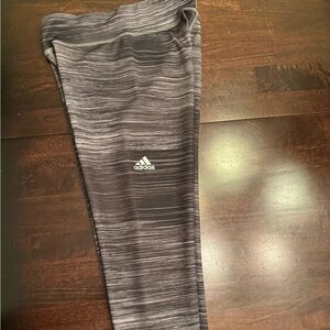 Adidas Gray Performance Leggings